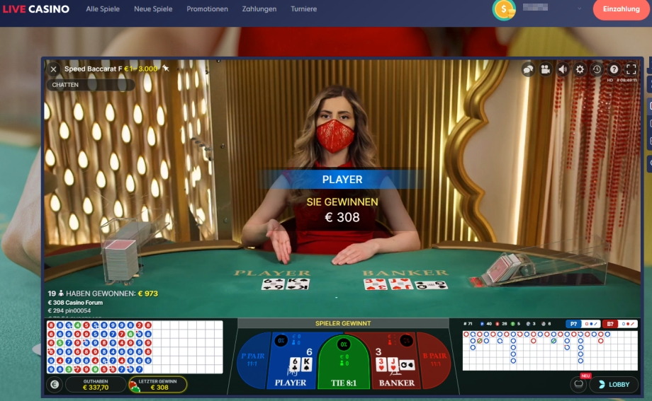 live.casino getestet - Online Casino mit Malta Lizenz