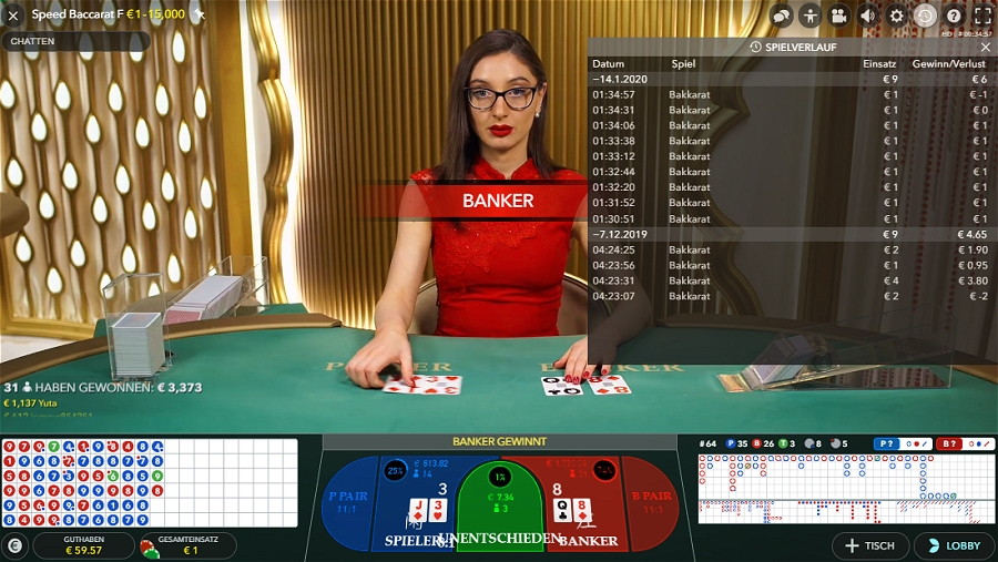 Ist Baccarat das bessere Roulette?