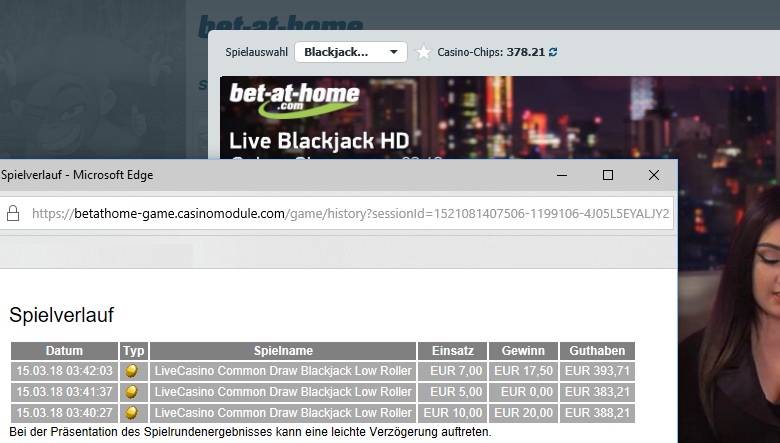 bet-at-home Livecasino