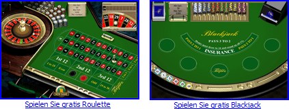 Roulette und Blackjack Gratis Flash Games