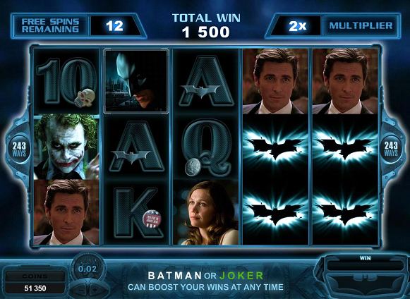 The Dark Knight Slot Game