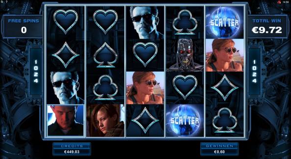 Terminator2 Slot Microgaming Testergebnisse