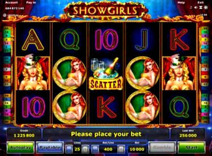 Neu bei Star Games: SizzlingHotQuattro, Showgirls, Rainbow Reels