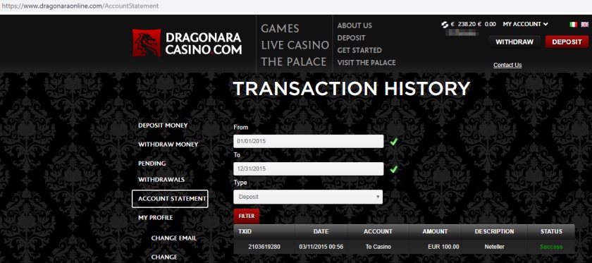 Dragonara Spielcasino (Malta) online