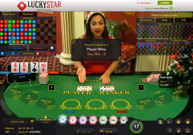 Lucky Star Livecasino - Global Gaming Labs