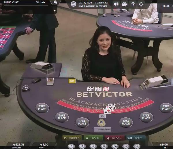 BetVictor Live Casino Test