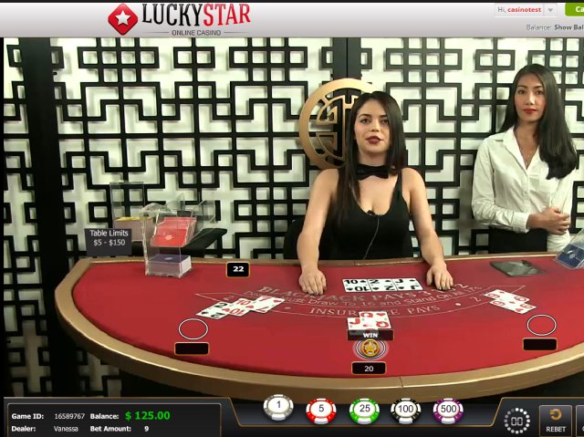 Lucky Star Livecasino - Global Gaming Labs