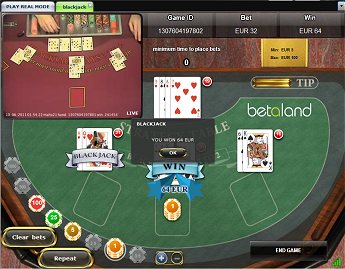 Betaland Live Casino