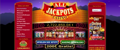 All Jackpots Casino