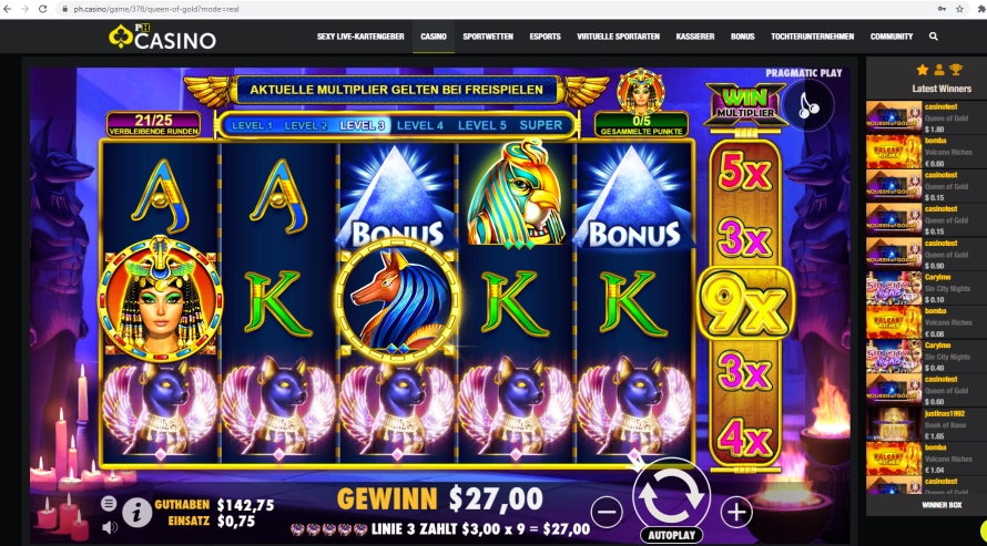 PH Casino - Livecasino getestet